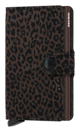 Secrid Miniwallet Leo Brown mit Gravur - MLe-Brown